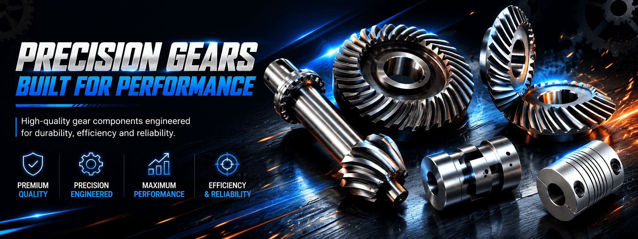 Chain sprocket, gear and universal joint manufacturer in Ahmedabad, Gujarat